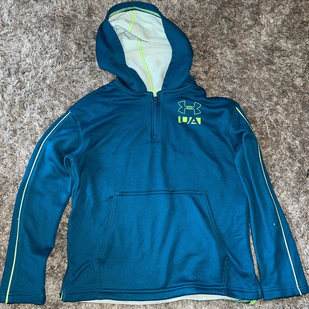 Under armors quarter zip hoodie